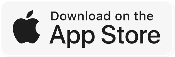 Apple logo with text Download on the App Store button.